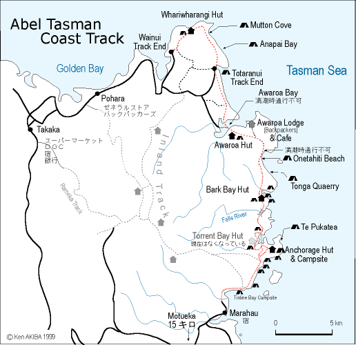 GCx^Y}EgsOgbNn}/Abel Tasman Tramping map