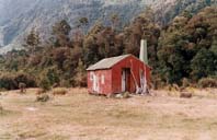 Seven Mile Hut on Waimakariri-Harman Pass Route
