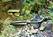 ニュージーランド・トレッキング風景／フルヌイ・サウスの天然温泉(野湯)